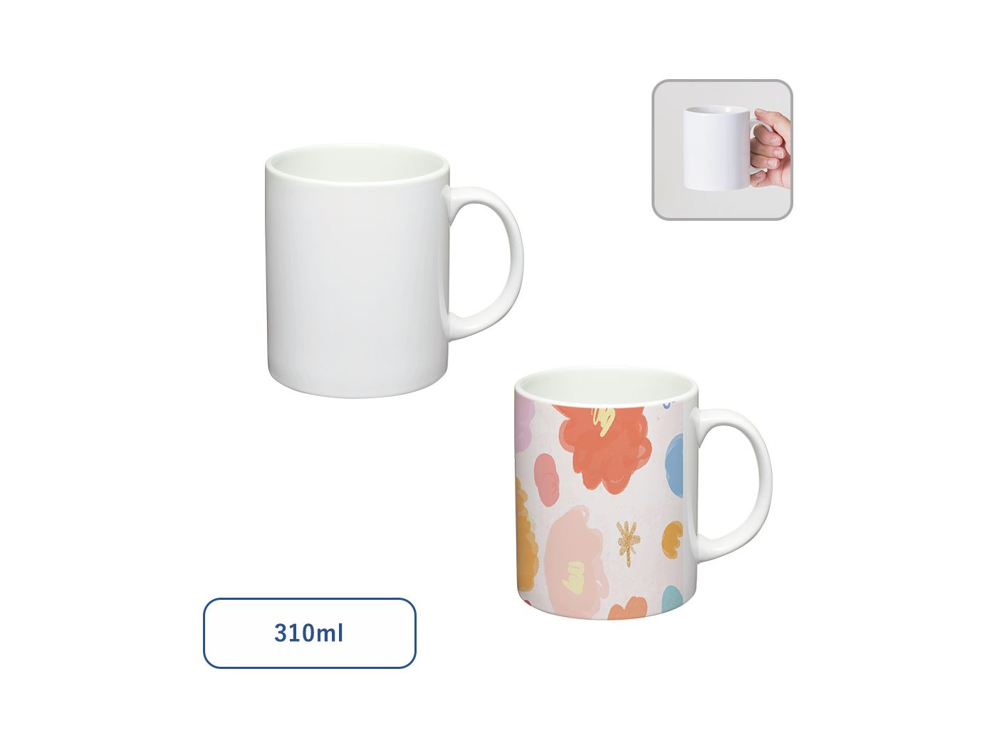 アイパック オリジナルグッズ MARKLESS STYLE TS-1884 陶器マグストレート(M)