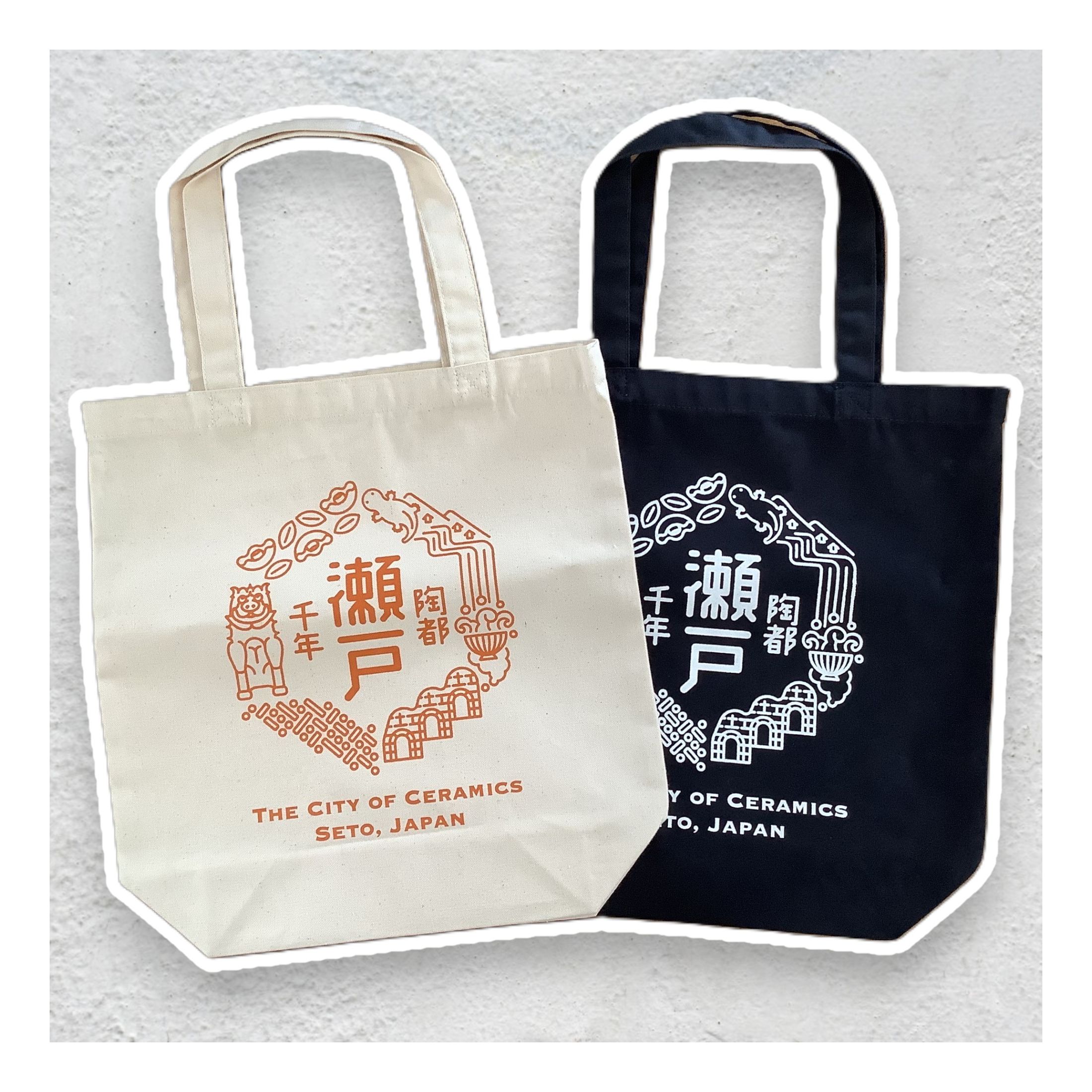 アイパック　オリジナルグッズ 　いいもんせともん　瀬戸千年陶都　トートバッグ